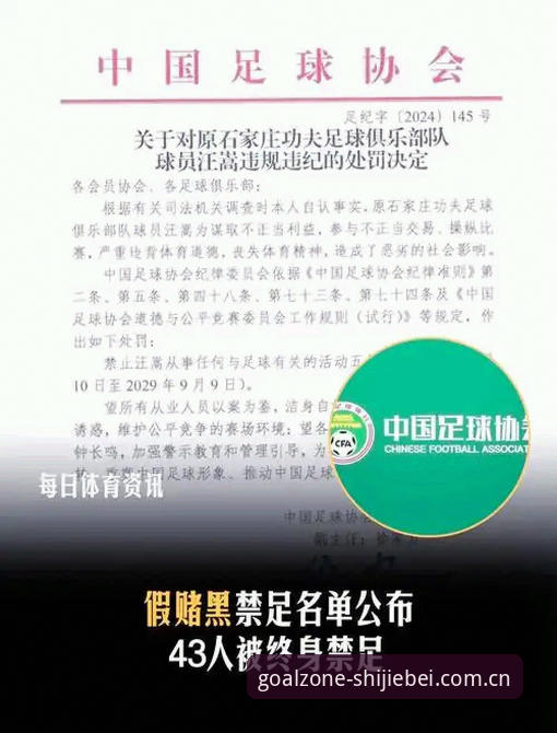 世界杯开户平台体验 中国足协第三批禁足名单深度解读:从案例看足球行业合规操作教程